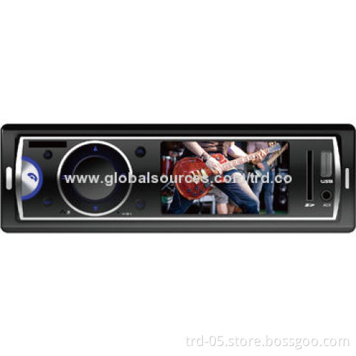1-Din Car Video MP5 Player, with 3'' TFT Display, 4*50W, USB/SD